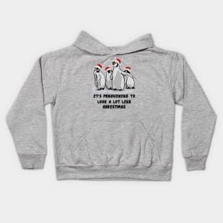 It's beginning to look a lot like Christmas. Kids Hoodie